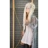 dress coat Victorian Ribbon in Prairie Star Magnolia Pearl - 16