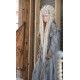 dress coat Victorian Ribbon in Prairie Star Magnolia Pearl - 14