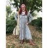 dress coat Victorian Ribbon in Prairie Star Magnolia Pearl - 9