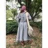 dress coat Victorian Ribbon in Prairie Star Magnolia Pearl - 10