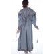 dress coat Victorian Ribbon in Prairie Star Magnolia Pearl - 8