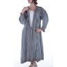 dress coat Victorian Ribbon in Prairie Star Magnolia Pearl - 7
