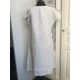 Robe ancienne  en lin avec monograme M.M  - 2