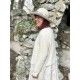 hat EULALIA in cream and grey hemp Grevi - 7