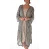 kimono Constance in River Magnolia Pearl - 7