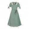 dress Mirella Light Green Collectif - 1