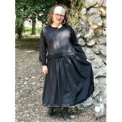 robe EDEN popeline noir