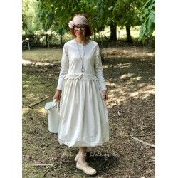 robe EDEN popeline écru