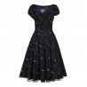 robe Dorothy Floral Rose Collectif - 3