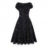 robe Dorothy Floral Rose Collectif - 4