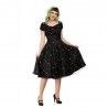 robe Dorothy Floral Rose Collectif - 2