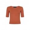 pullover Chrissie Orange Collectif - 8