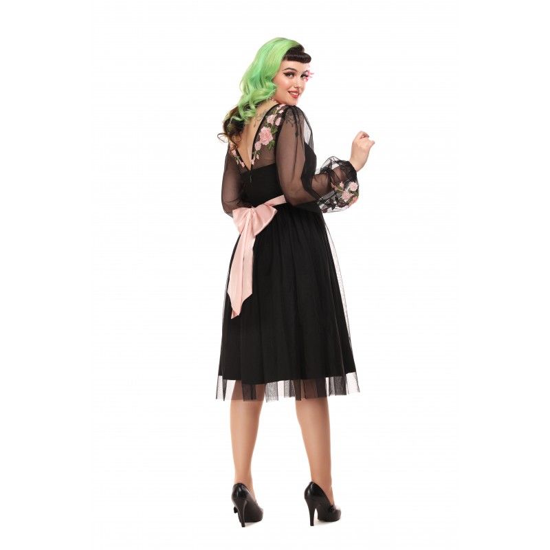 dress Aurora Black - Boho-Chic Clothing