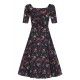 robe Dolores Midnight Floral Collectif - 10