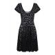 robe Lila Magic Mesh Collectif - 3