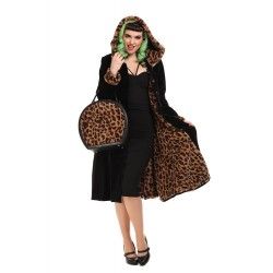 coat Hazel Leopard Collectif - 1