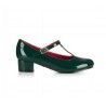 shoes Chrissie Block Heel Green Lulu Hun - 7