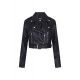 jacket Lana Biker Black Collectif - 5