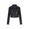 jacket Lana Biker Black Collectif - 5