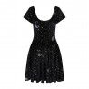 dress Lila Midnight Moon Velvet Collectif - 8