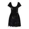 robe Lila Midnight Moon Velvet Collectif - 8