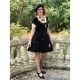 robe Lila Midnight Moon Velvet Collectif - 4