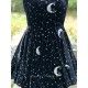 robe Lila Midnight Moon Velvet Collectif - 7