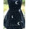 dress Lila Midnight Moon Velvet Collectif - 7