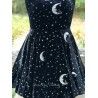 robe Lila Midnight Moon Velvet Collectif - 7