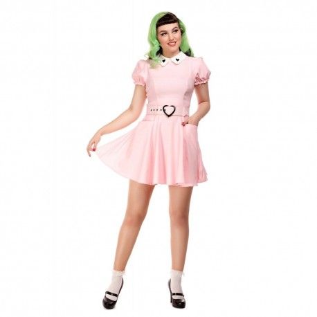 robe Bunny Heart Pink Collectif - 1