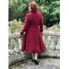 manteau et cape Claudia Rouge bordeaux Collectif - 3