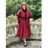 manteau et cape Claudia Rouge bordeaux Collectif - 1