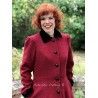 manteau et cape Claudia Rouge bordeaux Collectif - 9