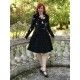 veste Outlaw Midnight Moon Velvet Biker Noir Collectif - 3