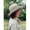 hat EULALIA in cream and grey hemp Grevi - 4