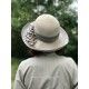 hat EULALIA in cream and grey hemp Grevi - 3