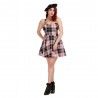 robe Rochelle Candy Check Collectif - 8