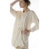 chemise Cordelia in Natural Magnolia Pearl - 13