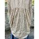 robe Tussar in Antique White Magnolia Pearl - 14