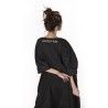 robe On A Journey in Midnight Magnolia Pearl - 5