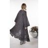 veste kimono Piano in Midnight Magnolia Pearl - 10