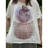 T-shirt Mantra Dance in Moonlight Magnolia Pearl - 14