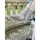bas courts Chausette in Asha Magnolia Pearl - 5