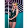 skirted swimsuit Cactus Black Collectif - 2