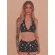 haut de maillot de bain triangle Cactus Noir Collectif - 5