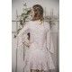 robe Fanny en coton et dentelle rose Jeanne d'Arc Living - 2