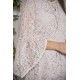 robe Fanny en coton et dentelle rose Jeanne d'Arc Living - 4