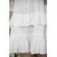 tunique Fanny en coton et dentelle blanche Jeanne d'Arc Living - 6