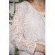 tunique Fanny en coton et dentelle rose Jeanne d'Arc Living - 4