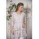 tunique Fanny en coton et dentelle rose Jeanne d'Arc Living - 1